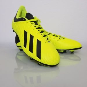 adidas Men's X 18.4 FG Firm Ground Soccer Cleats